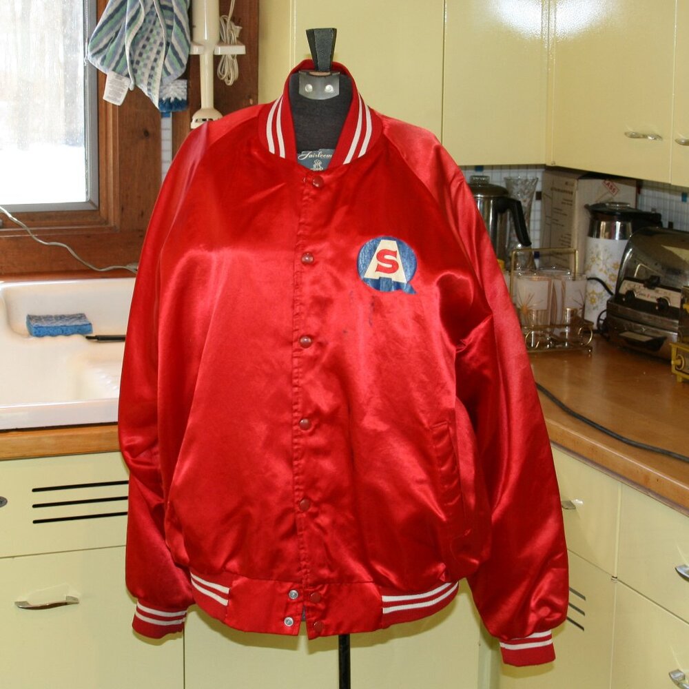 Vintage Company Windbreaker Jacket Satin